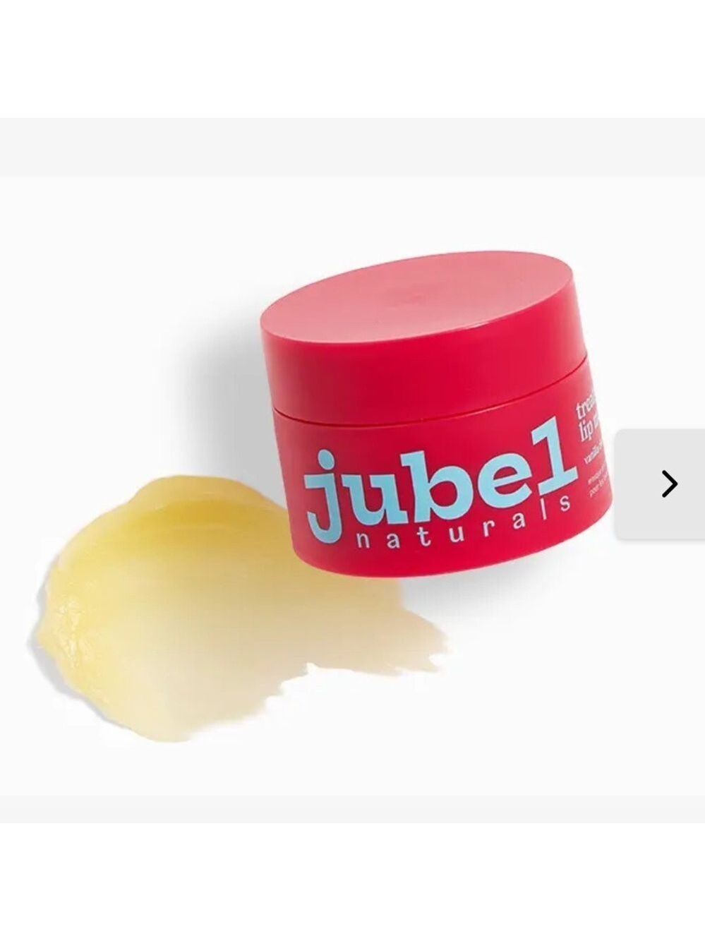 Jube1 Naturals Lip Mask Vanilla Cherry NIB